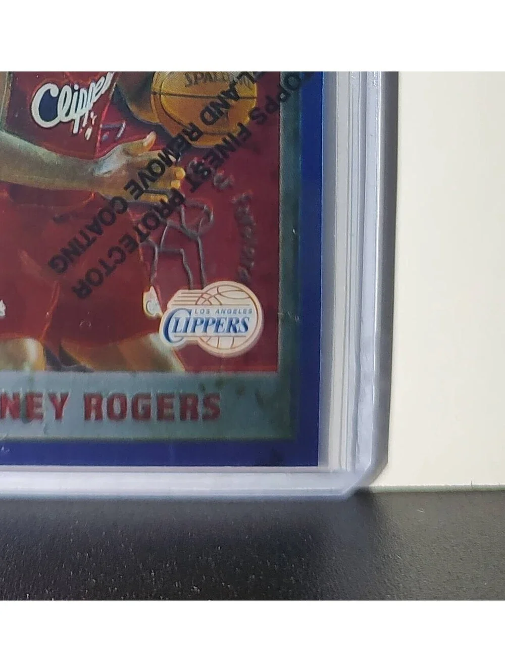Rodney Rogers 1995-96 Topps Finest NBA #238 Card Clippers